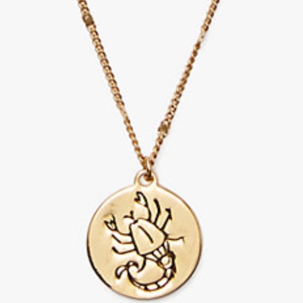 $68 Kate Spade Zodiac ‘into the stars’ Scorpio Mysterious Pendant Necklace